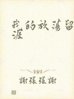 我的放荡留学生涯