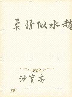 柔情似水赵雅儿