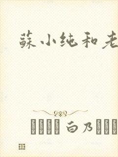 苏小纯和老苏