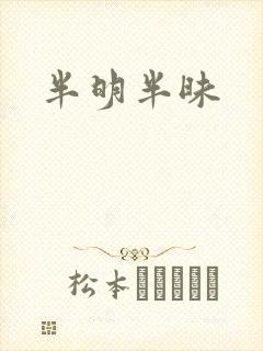 半明半昧