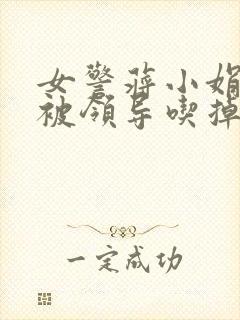 女警蒋小娟的奶被领导吃掉了