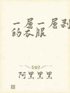 一层一层剥开你的衣服