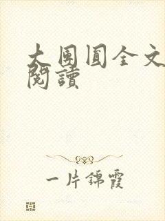 大团圆全文完整阅读