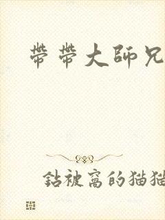 带带大师兄