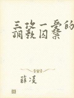 三攻一受的3p调教囚禁