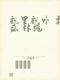 戏里戏外 季淮盛 林栀