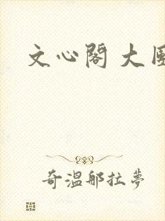 文心阁 大团结