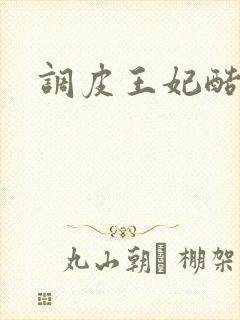 调皮王妃酷王爷