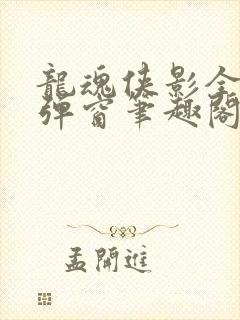 龙魂侠影全文无弹窗笔趣阁