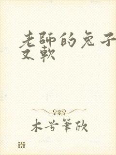 老师的兔子又大又软