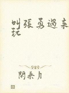 叫张勇过来一起玩