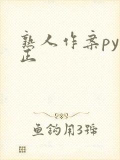 熟人作案py转正