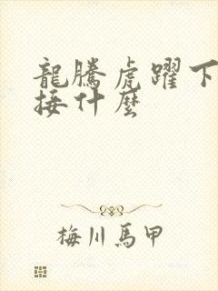 龙腾虎跃下一句接什么