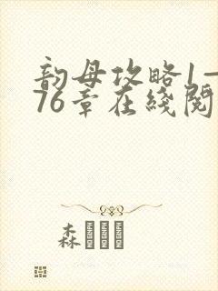 韵母攻略1—176章在线阅读