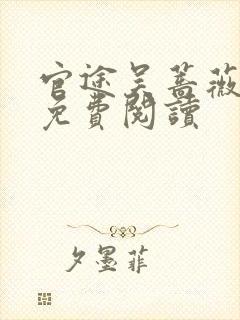 官途吴蔷薇全文免费阅读