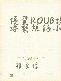 优质ROUB攻略系统的小说最新章节