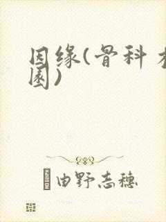 因缘(骨科 校园)