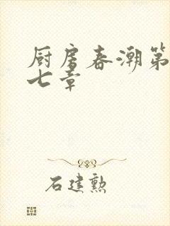 厨房春潮第三十七章