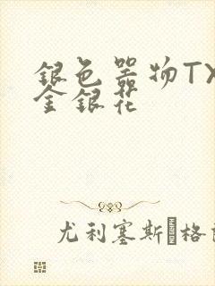 银色器物TXL金银花