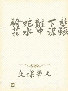 骑蛇难下双金银花水中泥鳅双男主