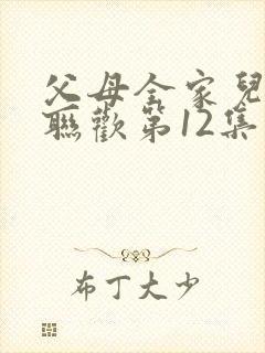 父母全家儿女大联欢第12集