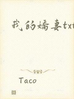 我的娇妻txt