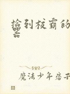 捡到校霸的遥控器