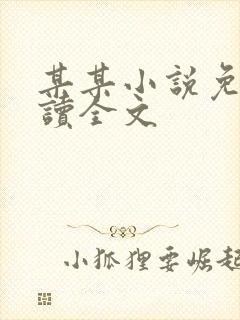 某某小说免费阅读全文