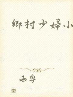乡村少妇小说