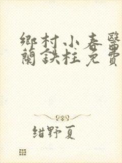 乡村小春医王淑兰铁柱免费阅读全文