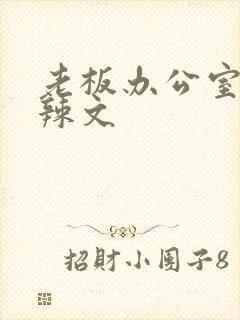 老板办公室系列辣文