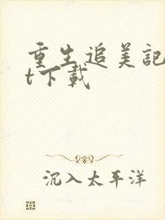 重生追美记txt下载