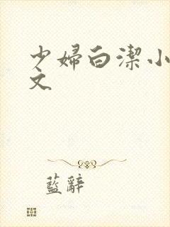 少妇白洁小说全文