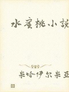 水蜜桃小说