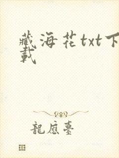 藏海花txt下载