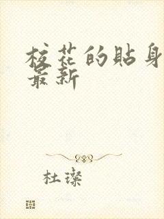 校花的贴身高手最新