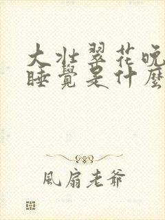 大壮翠花晚上不睡觉是什么电视剧