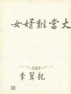 女婿难当大结局