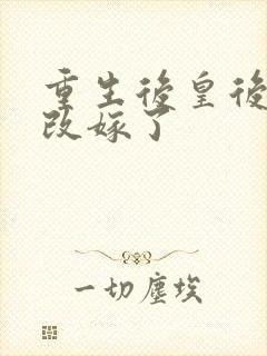 重生后皇后娘娘改嫁了