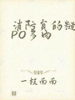 消防员的糙汉文PO多肉