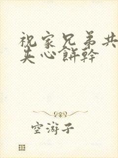 祝家兄弟共享后夹心饼干