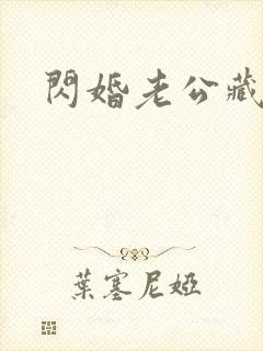 闪婚老公藏不住