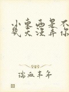 小东西是不是好几天没弄你了