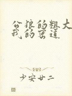 公狼的粗大挺进我的密道