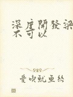 深度开发梁医生不可以