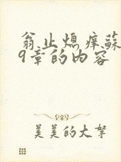 翁止熄痒苏钥第9章的内容