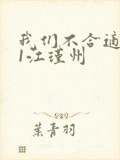 我们不合适1v1江瑾州