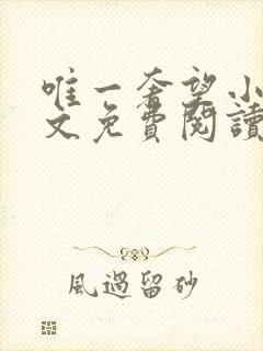 唯一奢望小说全文免费阅读