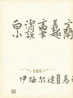 白洁高义完整版小说笔趣阁