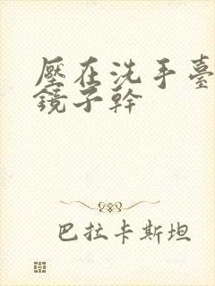 压在洗手台看着镜子干